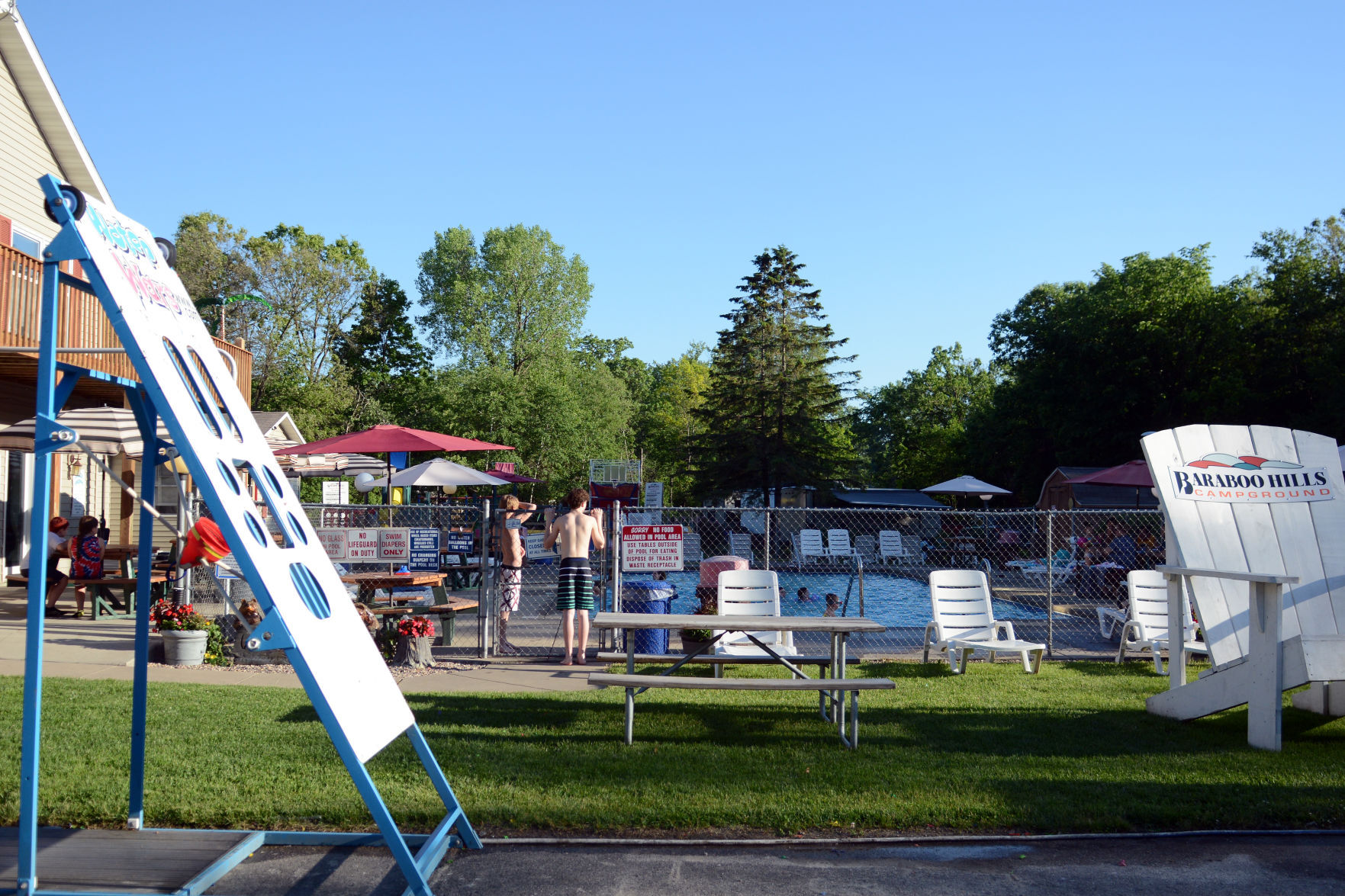 Private campgrounds in Baraboo, Portage